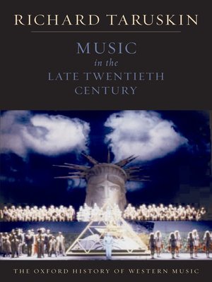 cover image of Music in the Late Twentieth Century